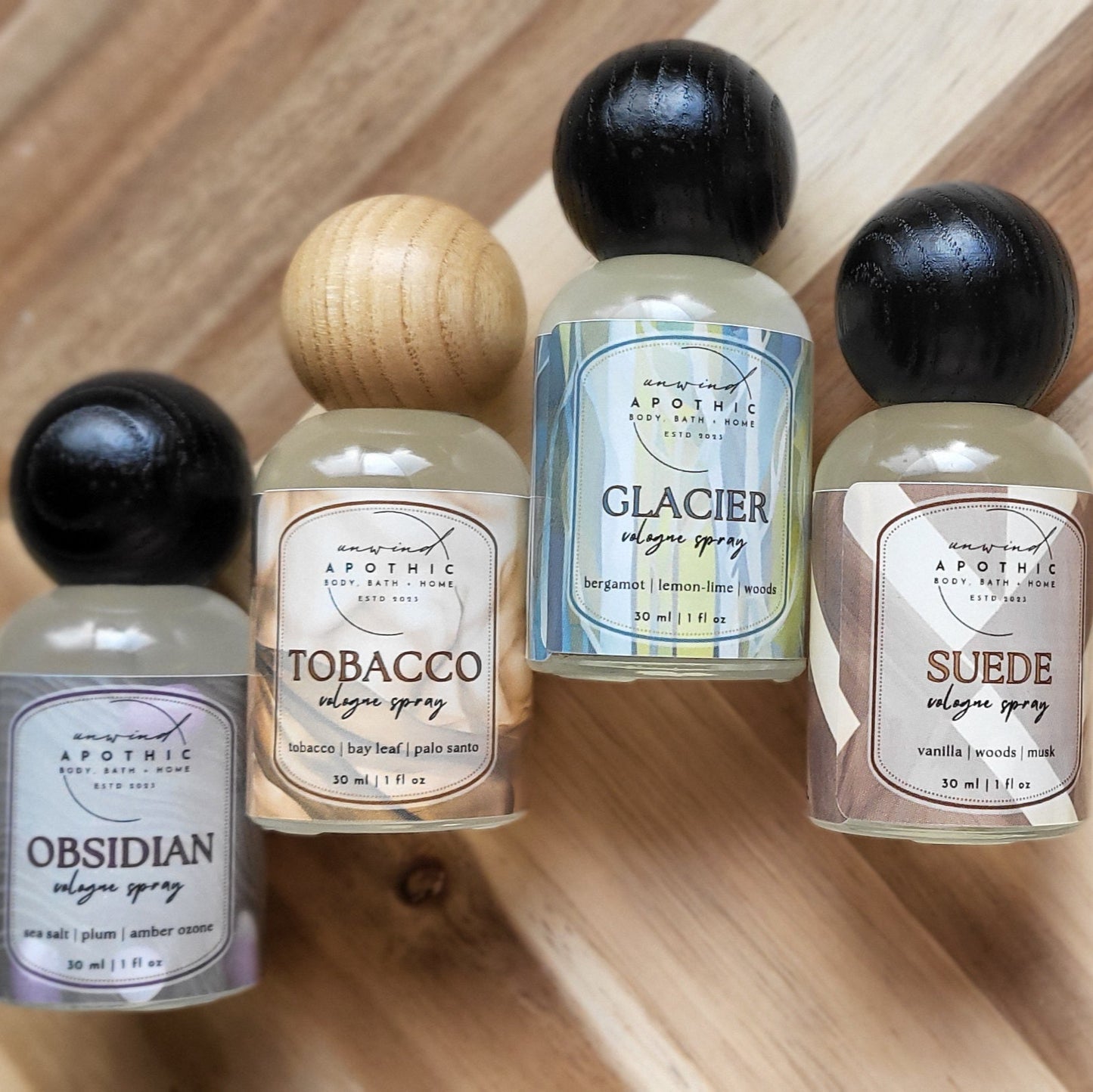 Cologne- Travel Mini Trial Size- Full Size- Non-Toxic Body Spray Aftershave- Phthalate Paraben Cruelty Free Fragrance - Vegan Friendly- Long Lasting