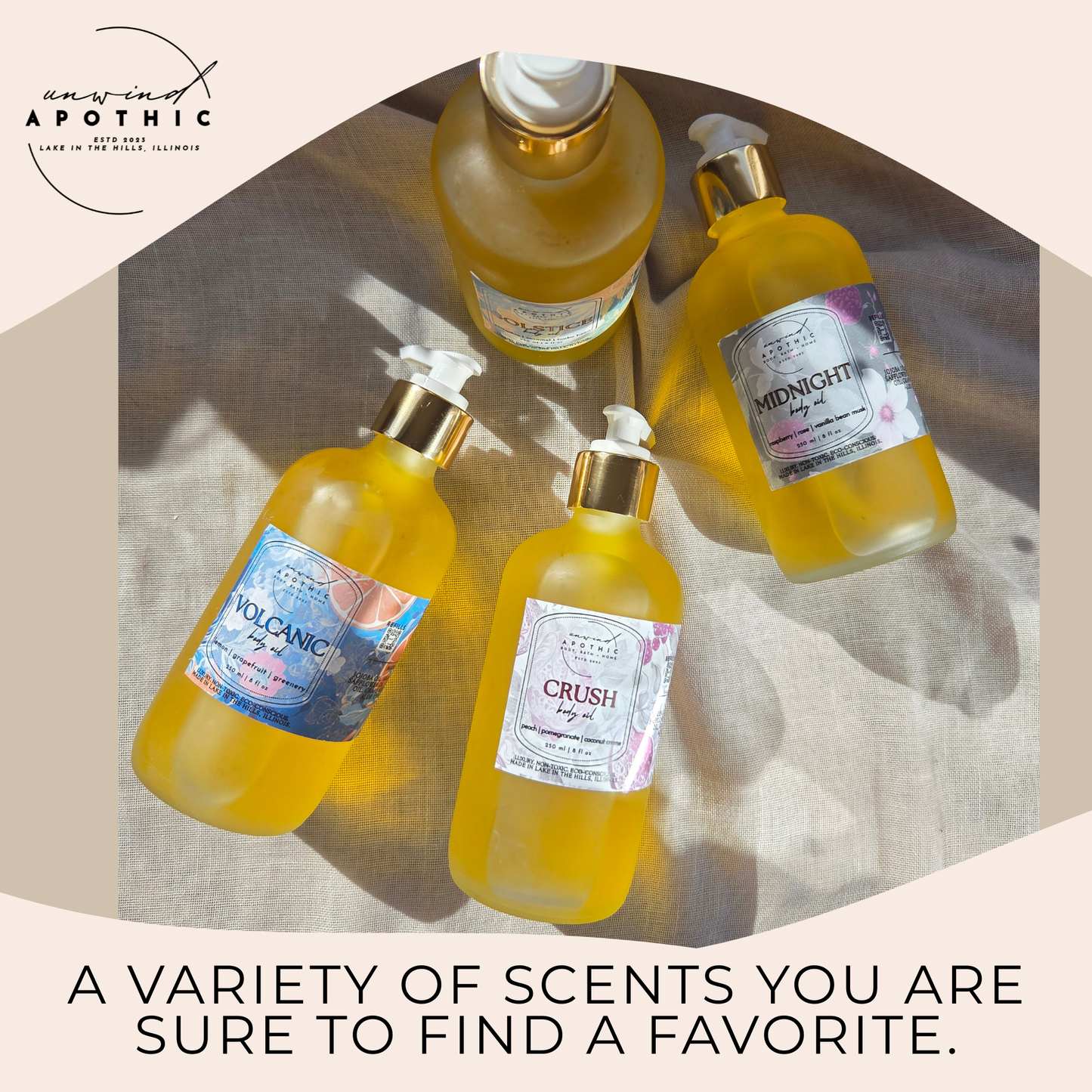 LUXURY PERFUME BODY OIL