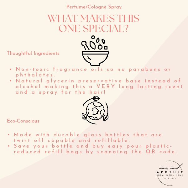 NON-TOXIC ALCOHOL-FREE PERFUME SPRAY