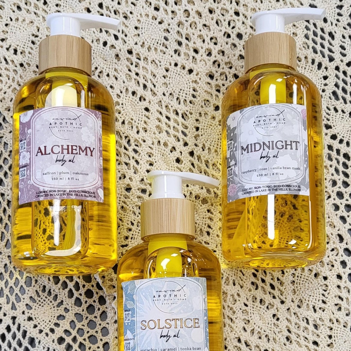 Body Oil- Perfume- Hydrating- Repairing- Luxury Skincare- Moisturizing- Handmade Non-Toxic Fragrance- Avocado Jojoba Castor Grapeseed Oils