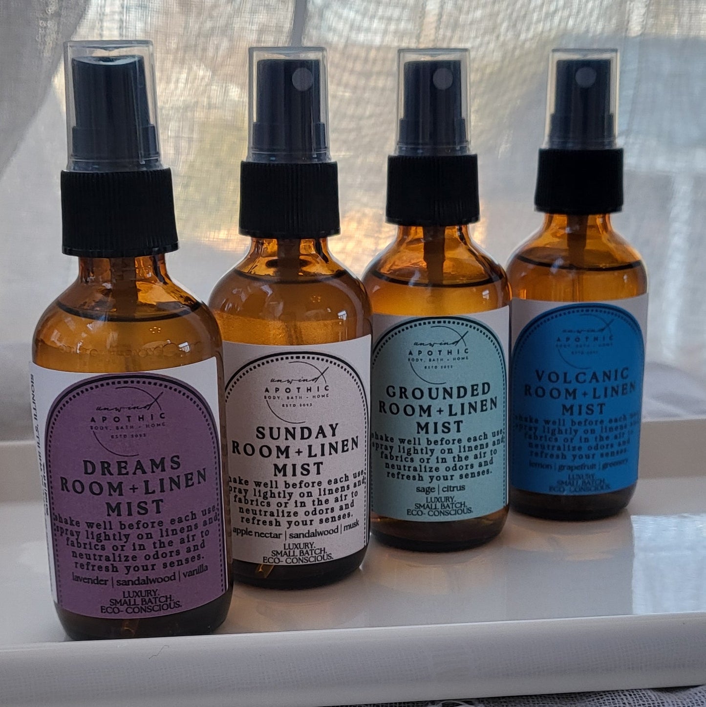 Room + Linen Mist - Car Air Freshener - Customize Handmade Housewarming Gift - Aromatherapy Gift for Her - Self Care Box - Bed Sheet Spray