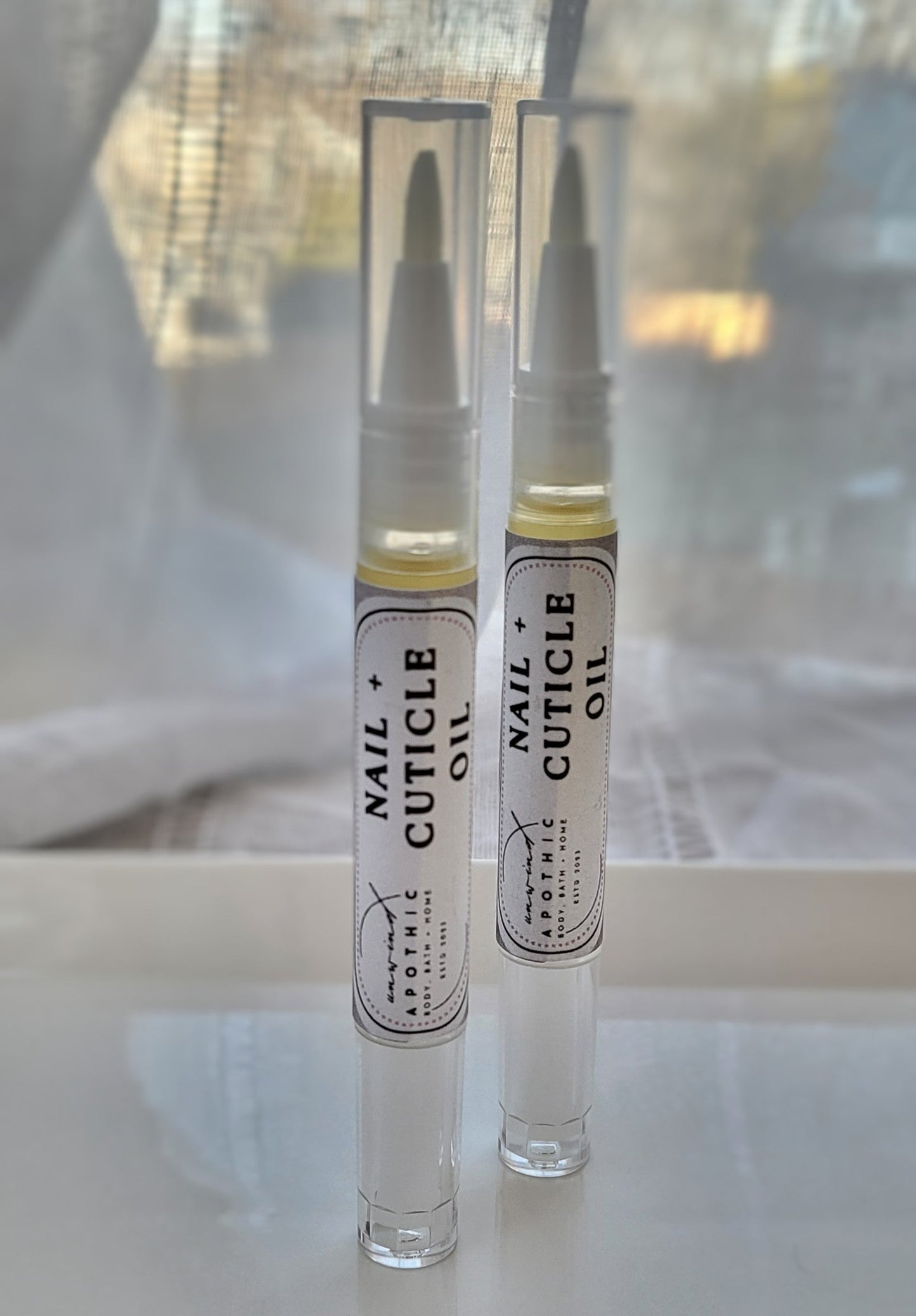 Nail + Cuticle Oil - Self Care Gift for Her - Healthy Growth - Homemade Natural Ingredients - Spa Day Box - Manicure Pedicure Shine