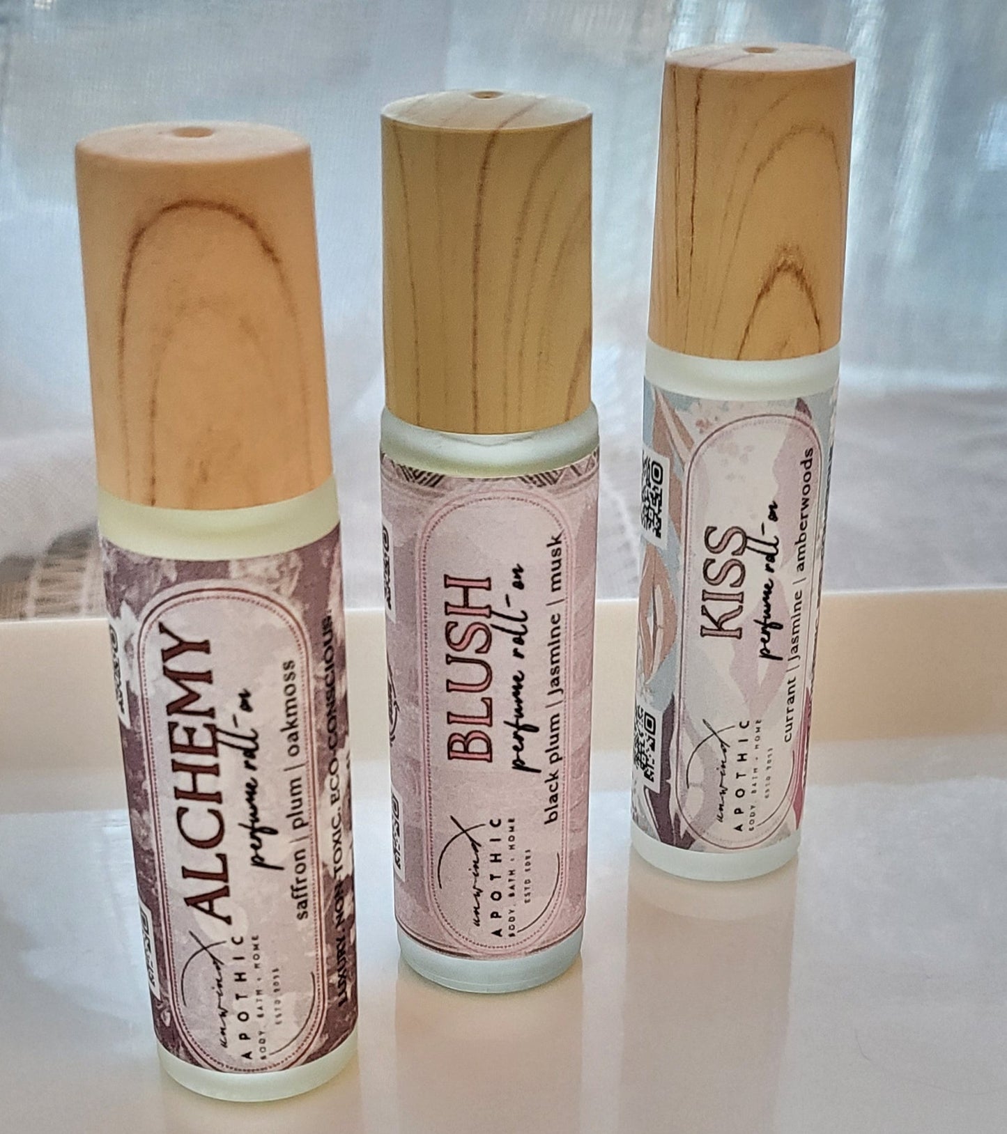 Perfume Oil Roll-On- Travel Mini Trial Size- Non-Toxic Body Mist- Phthalate Paraben Free Fragrance - Vegan Friendly Cruelty Free- Hydrating Long Lasting