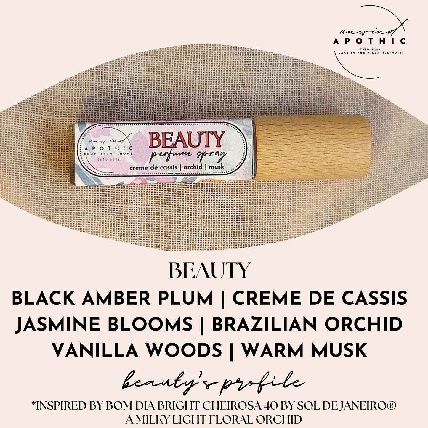 NATURAL PERFUME MINI/TRAVEL SPRAY