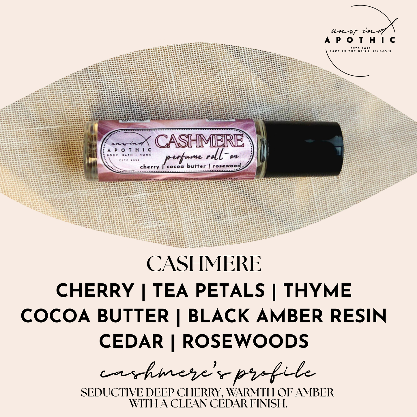 Non-Toxic Long Lasting Refillable Travel /Trial/Purse Size Perfume Roll-On Oils. Everyday scents gifts for Her/Him/Unisex Valentine's Mother's Day Christmas. Amber Oil. Cozy Season scent