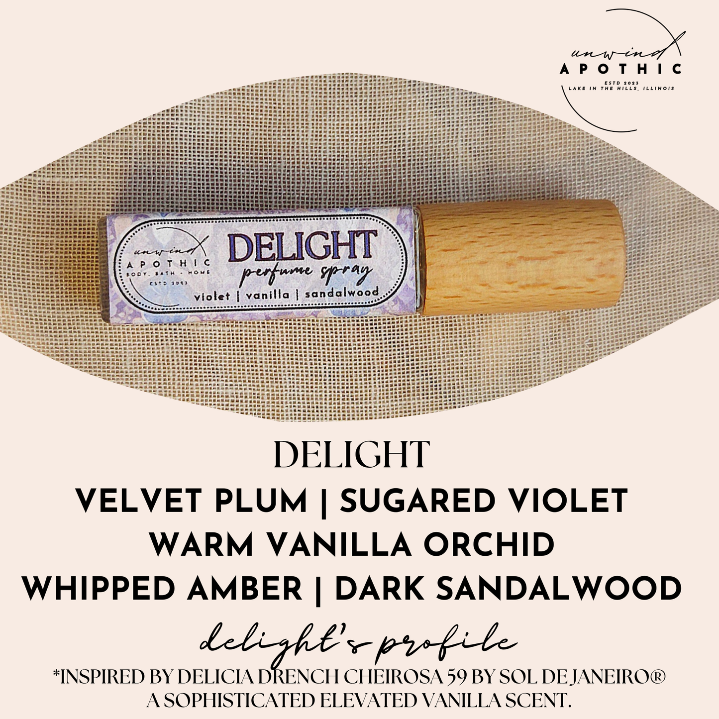 NATURAL PERFUME MINI/TRAVEL SPRAY