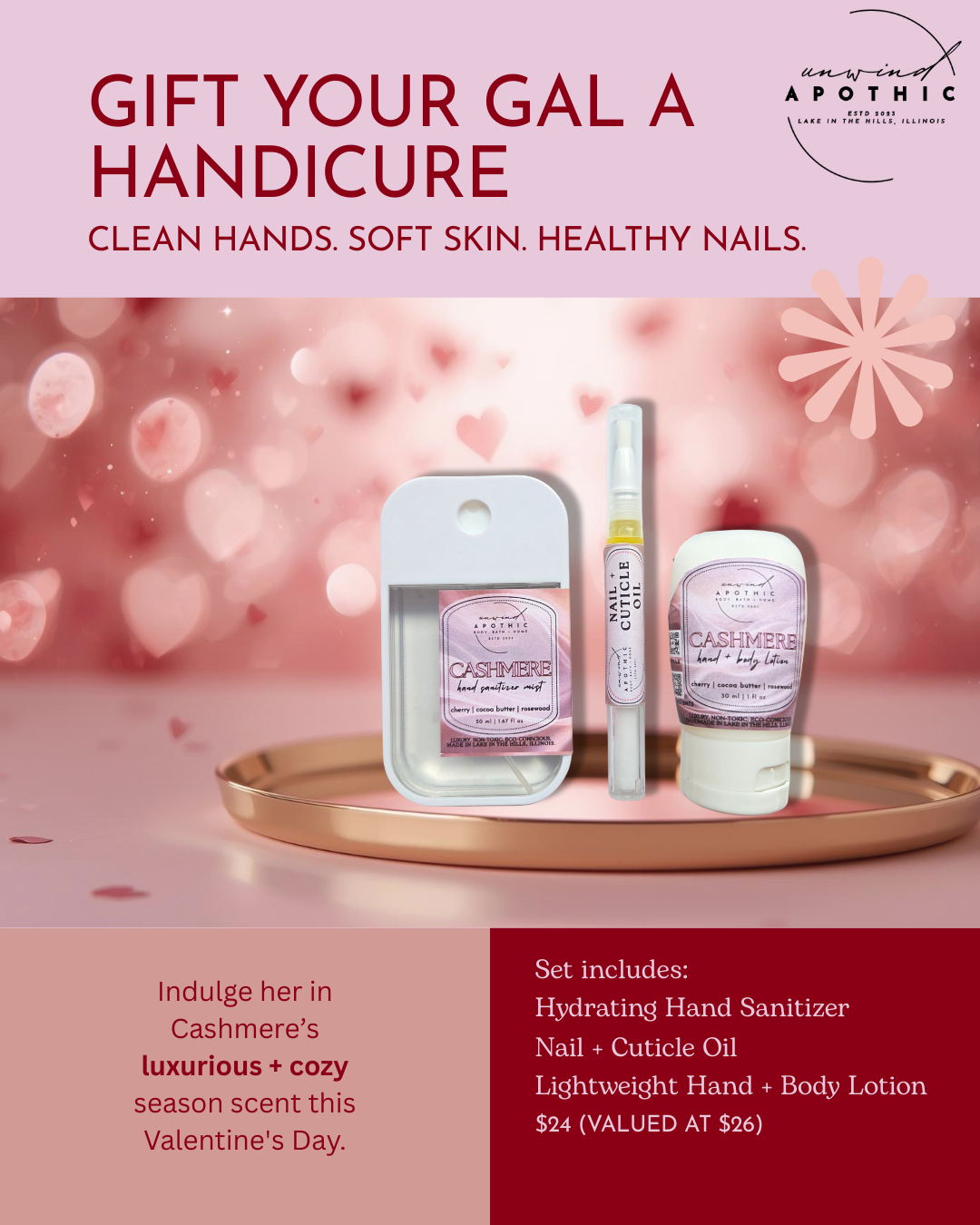 HAND CARE GIFT SET (aka: THE HANDICURE)