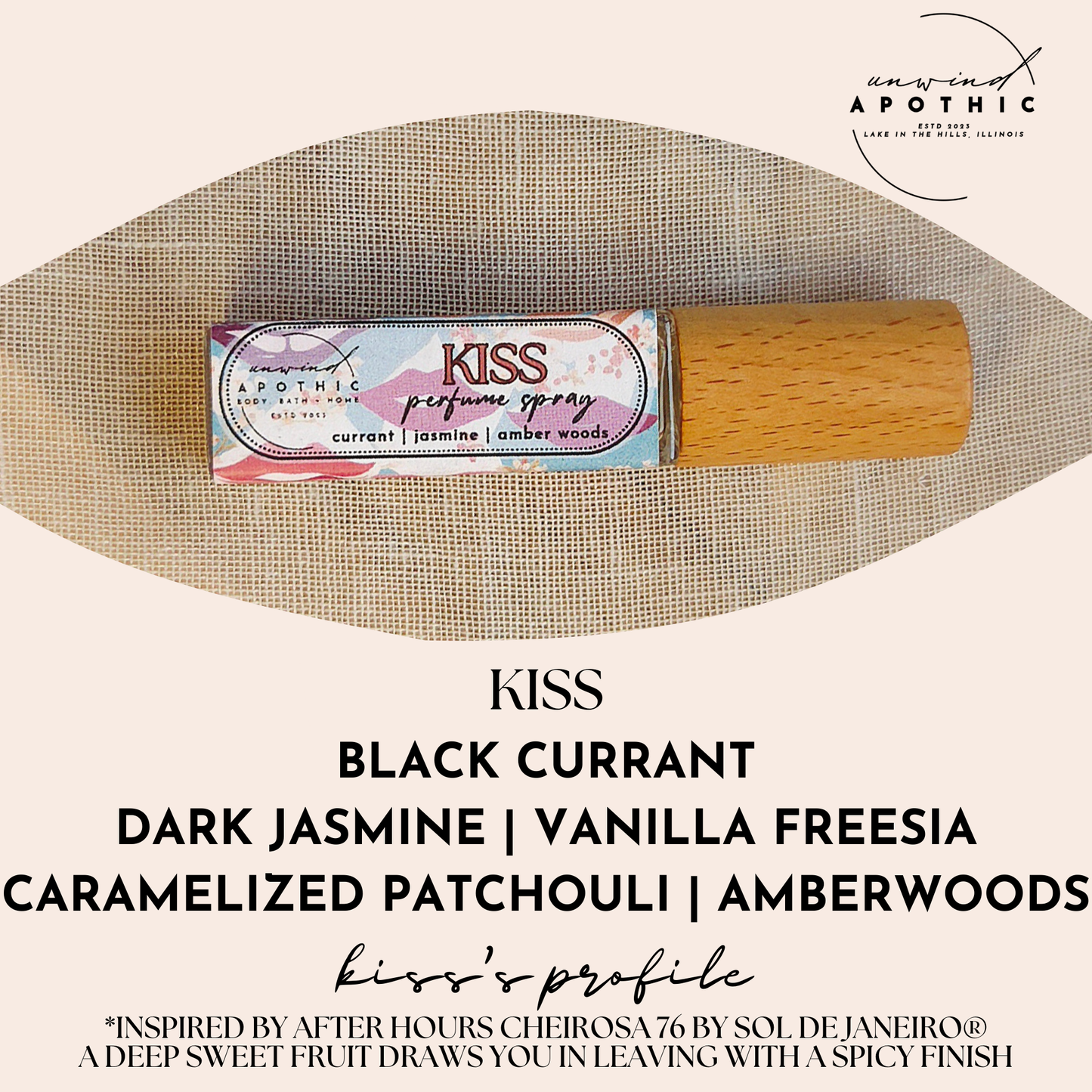 NATURAL PERFUME MINI/TRAVEL SPRAY