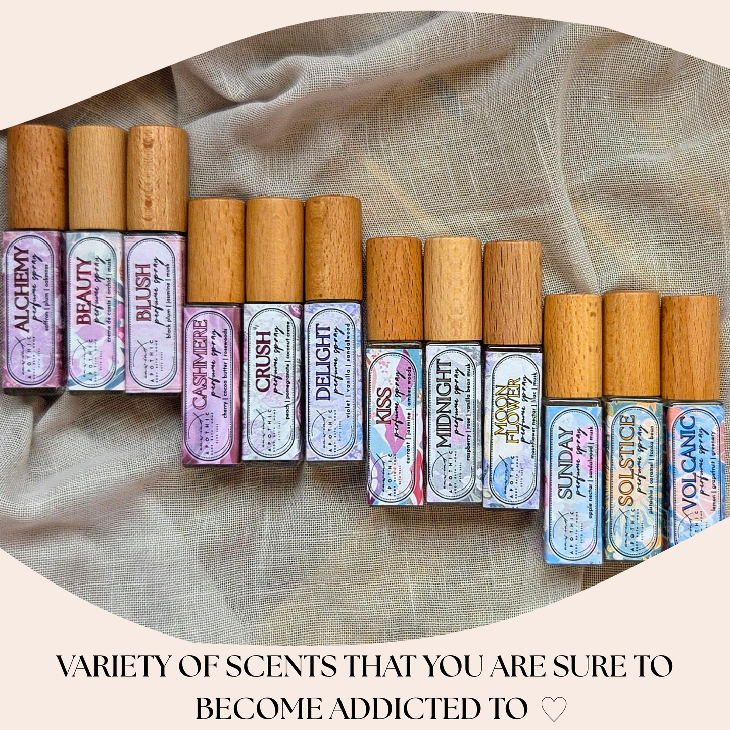 Non-Toxic Alcohol Free Travel/Trial size Long Lasting Natural Spray Hair Mist Perfumes Sol de Janeiro Dupe Volcano Dupe Refillable Sustainable Scents No Hormone Disruptors