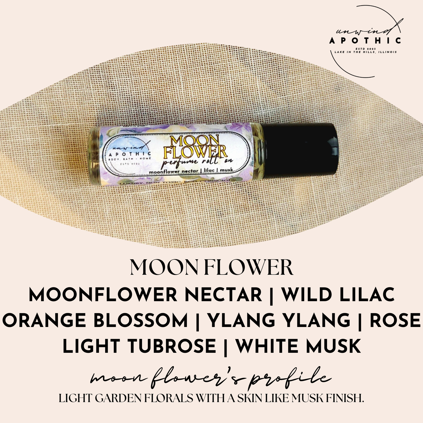 Non-Toxic Long Lasting Refillable Travel /Trial/Purse Size Perfume Roll-On Oils. Everyday scents gifts for Her/Him/Unisex Valentine's Mother's Day Christmas. Lilac peony rose perfume