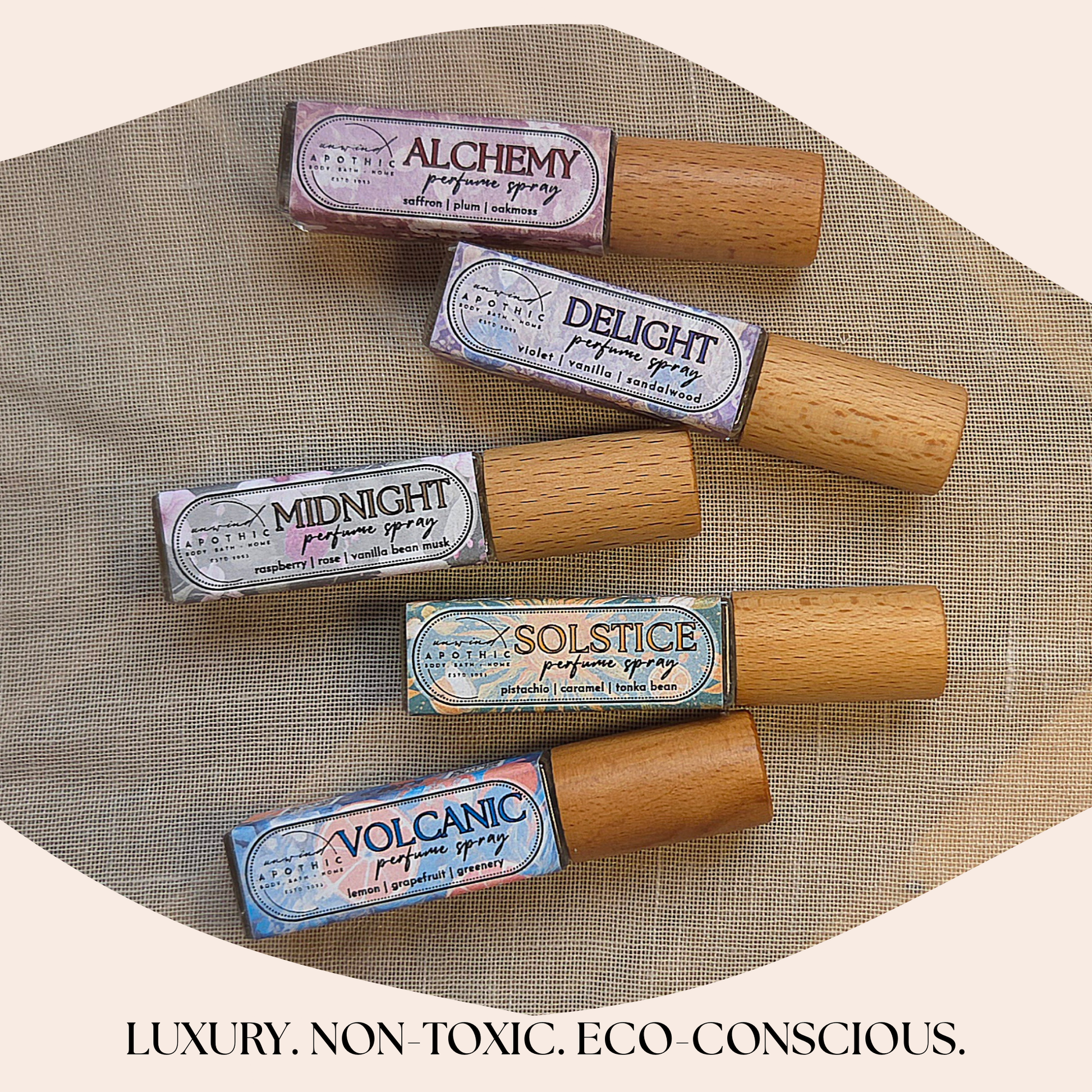 Non-Toxic Alcohol Free Travel/Trial size Long Lasting Natural Spray Hair Mist Perfumes Sol de Janeiro Dupe Volcano Dupe Refillable Sustainable Scents No Hormone Disruptors