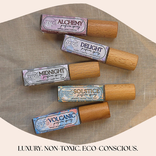 Non-Toxic Alcohol Free Travel/Trial size Long Lasting Natural Spray Hair Mist Perfumes Sol de Janeiro Dupe Volcano Dupe Refillable Sustainable Scents No Hormone Disruptors