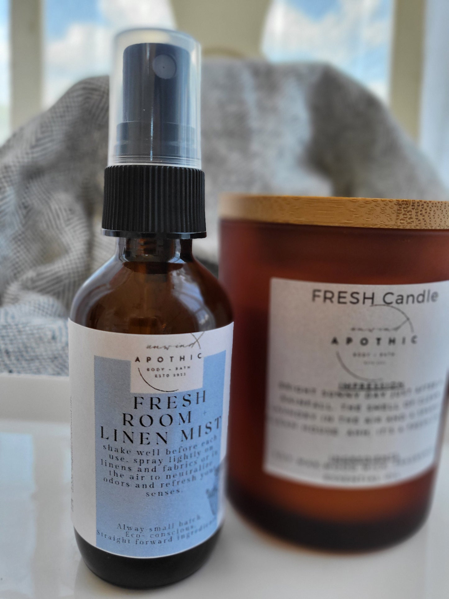 Room + Linen Mist - Car Air Freshener - Customize Handmade Housewarming Gift - Aromatherapy Gift for Her - Self Care Box - Bed Sheet Spray